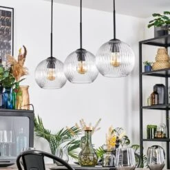 Koyoto Hängeleuchte Glas 20 Cm Klar, 3-flammig -Lampe Verkäufe koyoto haengeleuchte glas 20 cm h3871812 9