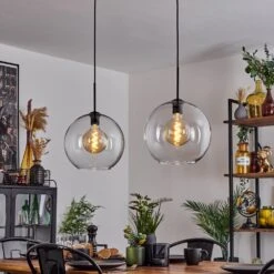 Koyoto Hängeleuchte Glas 30 Cm Klar, 2-flammig -Lampe Verkäufe koyoto haengeleuchte glas 30 cm h3628942 6