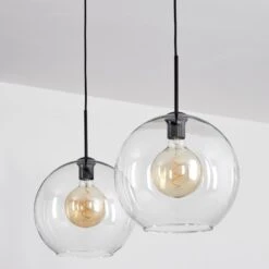 Koyoto Hängeleuchte Glas 30 Cm Klar, 2-flammig -Lampe Verkäufe koyoto haengeleuchte glas 30 cm h3628942 7