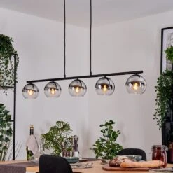 Koyoto Pendelleuchte Glas 15 Cm Chrom, Klar, Rauchfarben, 5-flammig -Lampe Verkäufe koyoto pendelleuchte glas 15 cm h3976470 8