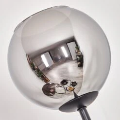 Koyoto Stehleuchte Glas 15 Cm Holz Dunkel, Schwarz, 4-flammig -Lampe Verkäufe koyoto stehleuchte glas 15 cm h3869772 2