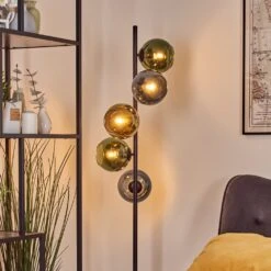 Koyoto Stehleuchte Glas 15 Cm Blau, Gold, Grün, 5-flammig -Lampe Verkäufe koyoto stehleuchte glas 15 cm h9043089 10