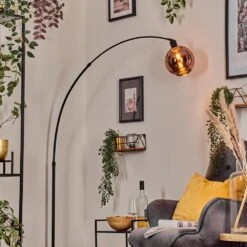 Koyoto Stehleuchte Glas 20 Cm Schwarz, 1-flammig -Lampe Verkäufe koyoto stehleuchte glas 20 cm h3943755 10