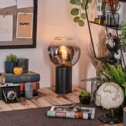 Koyoto Tischleuchte Glas 15 Cm Chrom, Klar, Rauchfarben, 1-flammig -Lampe Verkäufe koyoto tischleuchte glas 15 cm h3852026 6