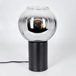 Koyoto Tischleuchte Glas 15 Cm Chrom, Klar, Rauchfarben, 1-flammig -Lampe Verkäufe koyoto tischleuchte glas 15 cm h3852026 7