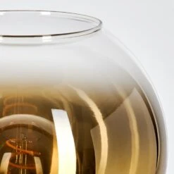 Koyoto Tischleuchte Glas 20 Cm Gold, Klar, 1-flammig -Lampe Verkäufe koyoto tischleuchte glas 20 cm h3851203 2