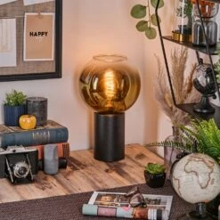 Koyoto Tischleuchte Glas 20 Cm Gold, Klar, 1-flammig -Lampe Verkäufe koyoto tischleuchte glas 20 cm h3851203 6