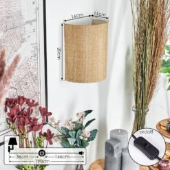 Labrujo Wandleuchte Schwarz, 1-flammig -Lampe Verkäufe labrujo wandleuchte h3964200 3