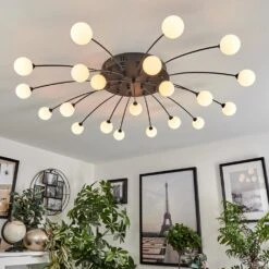 Lacosse Deckenleuchte LED Schwarz, 21-flammig -Lampe Verkäufe lacosse deckenleuchte h3642481 10