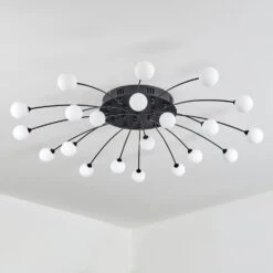 Lacosse Deckenleuchte LED Schwarz, 21-flammig -Lampe Verkäufe lacosse deckenleuchte h3642481 7