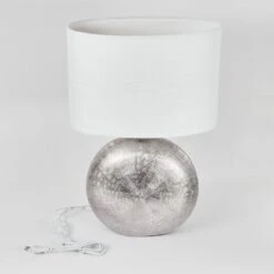 Lahnus  Tischleuchte Silber, 1-flammig -Lampe Verkäufe lahnus tischleuchte h3613511 4