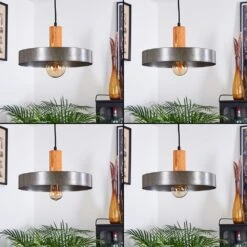 Lakewood Hängeleuchte Dunkelbraun, Nickel-Matt, 1-flammig -Lampe Verkäufe lakewood haengeleuchte h3545379 1