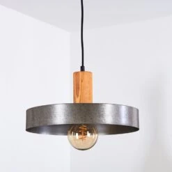 Lakewood Hängeleuchte Dunkelbraun, Nickel-Matt, 1-flammig -Lampe Verkäufe lakewood haengeleuchte h3545379 7