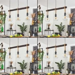 Landrienne Pendelleuchte Braun, Naturfarben, Schwarz, 3-flammig -Lampe Verkäufe landrienne pendelleuchte h3545416 1