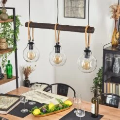 Landrienne Pendelleuchte Braun, Naturfarben, Schwarz, 3-flammig -Lampe Verkäufe landrienne pendelleuchte h3545416 11