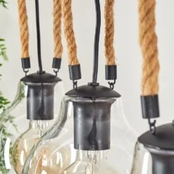 Landrienne Pendelleuchte Braun, Naturfarben, Schwarz, 3-flammig -Lampe Verkäufe landrienne pendelleuchte h3545416 5