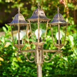 Langsele Kandelaber Braun, Gold, 3-flammig -Lampe Verkäufe langsele kandelaber h3022870 3