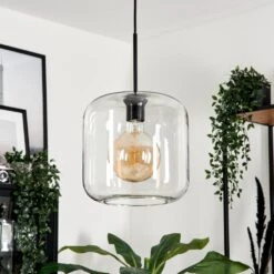 Lauden Hängeleuchte Glas 25cm Klar, 1-flammig -Lampe Verkäufe lauden haengeleuchte glas 25cm h3707463 12