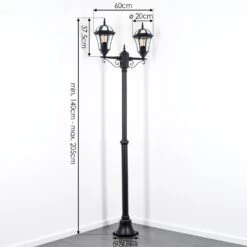 Lavajo Kandelaber Schwarz, 2-flammig -Lampe Verkäufe lavajo kandelaber h3741559 3