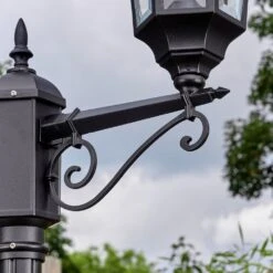 Lavajo Kandelaber Schwarz, 2-flammig -Lampe Verkäufe lavajo kandelaber h3741559 5