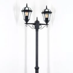 Lavajo Kandelaber Schwarz, 2-flammig -Lampe Verkäufe lavajo kandelaber h3741559 7