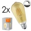 LED E27 2er Set 6 Watt 2400 Kelvin 680 Lumen -Lampe Verkäufe led e27 2er set 6 watt 2400 kelvin 680 lumen h3811214 0