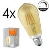 LED E27 4er Set 6 Watt 2400 Kelvin 680 Lumen -Lampe Verkäufe led e27 4er set 6 watt 2400 kelvin 680 lumen h3811221 0