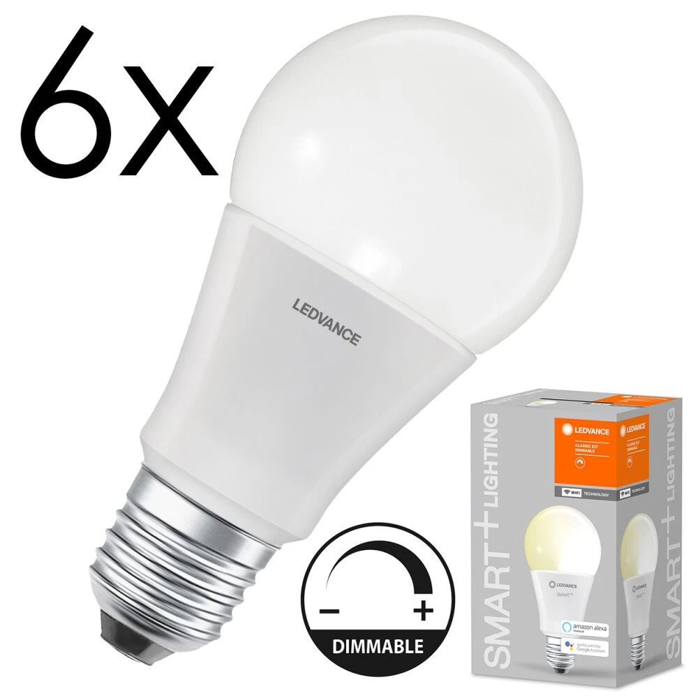 LED E27 6er Set 14 Watt 2700 Kelvin 1521 Lumen 3 LED E27 6er Set 14 Watt 2700 Kelvin 1521 Lumen