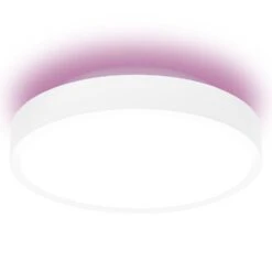 LEDVANCE Decorative Deckenleuchte Weiß, 1-flammig, Farbwechsler