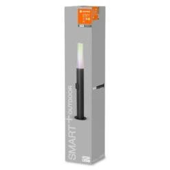 LEDVANCE FLARE Aussenwandleuchte Grau, 1-flammig, Farbwechsler -Lampe Verkäufe ledvance flare aussenwandleuchte 4058075478299 2
