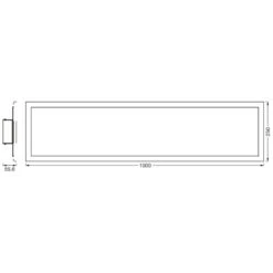 LEDVANCE PLANON Deckenpanel Schwarz, 1-flammig, Farbwechsler -Lampe Verkäufe ledvance planon deckenpanel 4058075650299 3