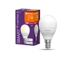 LEDVANCE SMART+ LED E14 4,9 Watt 2700 Kelvin 470 Lumen -Lampe Verkäufe ledvance smart led e14 4 9 watt 2700 kelvin 470 lumen 4058075729100 2