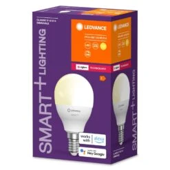 LEDVANCE SMART+ LED E14 4,9 Watt 2700 Kelvin 470 Lumen -Lampe Verkäufe ledvance smart led e14 4 9 watt 2700 kelvin 470 lumen 4058075729100 3