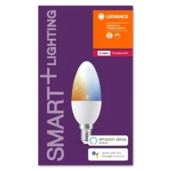 LEDVANCE SMART+ LED E14 6 Watt 2700 Kelvin 470 Lumen -Lampe Verkäufe ledvance smart led e14 6 watt 2700 kelvin 470 lumen 4058075208414 4