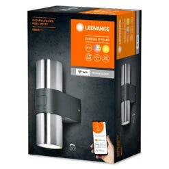 LEDVANCE SMART OUTD WIF Außenleuchte Grau, 1-flammig, Farbwechsler -Lampe Verkäufe ledvance smart outd wif aussenleuchte 4058075763265 2
