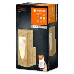 LEDVANCE SMART OUTD WIF Außenleuchte Holzoptik, 1-flammig, Farbwechsler -Lampe Verkäufe ledvance smart outd wif aussenleuchte 4058075763340 2