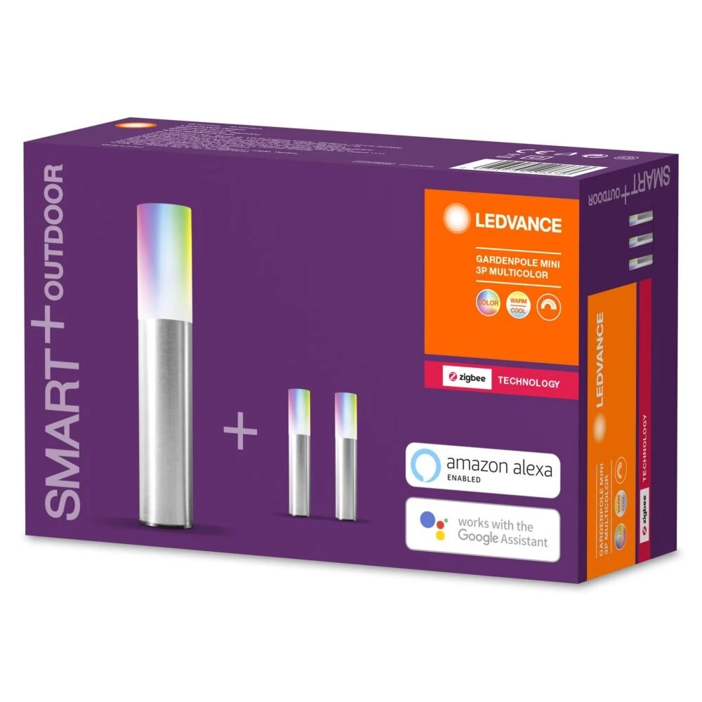 LEDVANCE SMART+ Wegeleuchte Set Grau, 3-flammig 7 LEDVANCE SMART+ Wegeleuchte Set Grau, 3-flammig – Bild 5