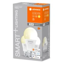LEDVANCE SMART+ WiFi 3er Set LED E27 14 Watt 2700 Kelvin 1521 Lumen -Lampe Verkäufe ledvance smart wifi 3er set led e27 14 watt 2700 kelvin 1521 lumen 4058075778979 1