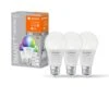 LEDVANCE SMART+ WiFi 3er Set LED E27 9 Watt 2700-6500 Kelvin 806 Lumen -Lampe Verkäufe ledvance smart wifi 3er set led e27 9 watt 2700 6500 kelvin 806 lumen 4058075778870 0