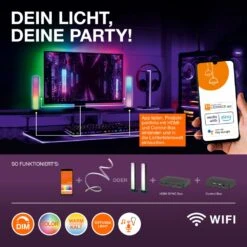 LEDVANCE SMART WIFI FLOOR Stehleuchte Schwarz, 1-flammig, Fernbedienung 28 LEDVANCE SMART WIFI FLOOR Stehleuchte Schwarz, 1-flammig, Fernbedienung -Lampe Verkäufe ledvance smart wifi floor stehleuchte 4058075765078 12