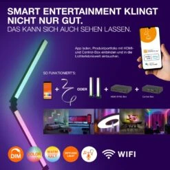 LEDVANCE SMART WIFI FLOOR Stehleuchte Schwarz, 1-flammig, Fernbedienung 29 LEDVANCE SMART WIFI FLOOR Stehleuchte Schwarz, 1-flammig, Fernbedienung -Lampe Verkäufe ledvance smart wifi floor stehleuchte 4058075765078 13