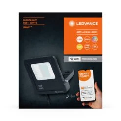 LEDVANCE Smart+ Wifi Fluter Schwarz, 1-flammig, Farbwechsler -Lampe Verkäufe ledvance smart wifi fluter 4058075831438 5