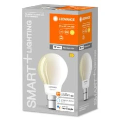 LEDVANCE SMART+ WiFi LED B22 6 Watt 2700 Kelvin 806 Lumen -Lampe Verkäufe ledvance smart wifi led b22 6 watt 2700 kelvin 806 lumen 4058075609891 3
