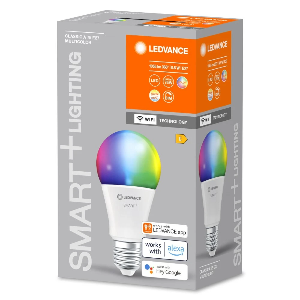 LEDVANCE SMART+ WiFi LED E27 9,5 Watt 2700-6500 Kelvin 1055 Lumen 4 LEDVANCE SMART+ WiFi LED E27 9,5 Watt 2700-6500 Kelvin 1055 Lumen – Bild 2