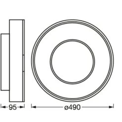 LEDVANCE SMART WIFI ORBIS Wand- Und Deckenleuchte Weiß, 1-flammig, Farbwechsler -Lampe Verkäufe ledvance smart wifi orbis wand und deckenleuchte 4058075754775 5