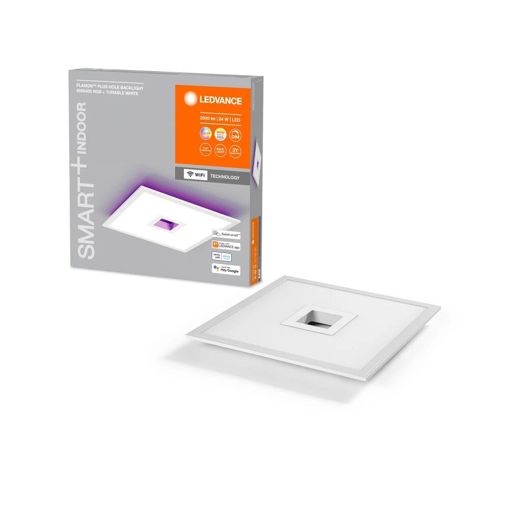 LEDVANCE SMART+ Wifi Planon Plus Wand- Und Deckenleuchte Weiß, 1-flammig, Farbwechsler 3 LEDVANCE SMART+ Wifi Planon Plus Wand- Und Deckenleuchte Weiß, 1-flammig, Farbwechsler