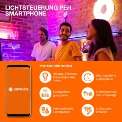 LEDVANCE SMART+ Wifi Planon Plus Wand- Und Deckenleuchte Weiß, 1-flammig, Farbwechsler 16 LEDVANCE SMART+ Wifi Planon Plus Wand- Und Deckenleuchte Weiß, 1-flammig, Farbwechsler -Lampe Verkäufe ledvance smart wifi planon plus wand und deckenleuchte 4058075752665 6