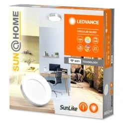 LEDVANCE SUNATHOME Wand- Und Deckenleuchte Silber, 1-flammig 9 LEDVANCE SUNATHOME Wand- Und Deckenleuchte Silber, 1-flammig -Lampe Verkäufe ledvance sunathome wand und deckenleuchte 4058075762787 2