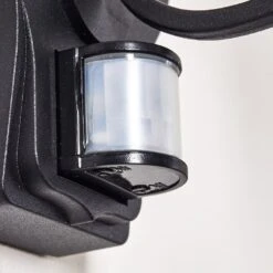 Lentua Außenwandleuchte Schwarz, 1-flammig, Bewegungsmelder -Lampe Verkäufe lentua aussenwandleuchte h3012468 do2 15