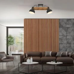 Leuchten Direkt CUP 2.0 Deckenleuchte LED Braun, Schwarz, 2-flammig -Lampe Verkäufe leuchten direkt cup 2 0 deckenleuchte 15744 18 2